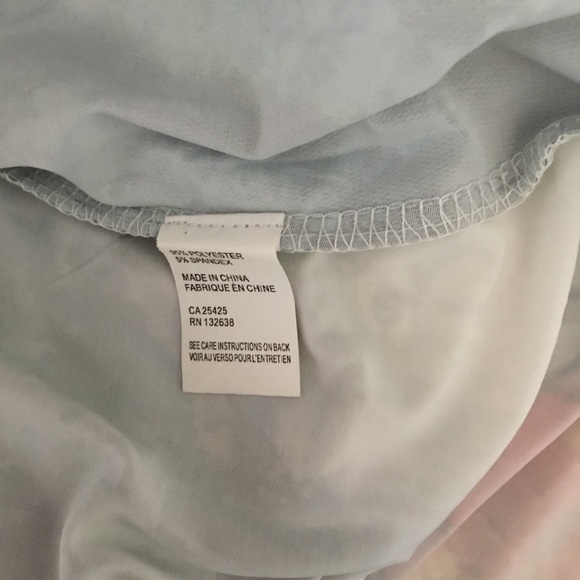 Clotheshead V-Neck Tank Dress with Mesh Overlay Size Small - Picture 8 of 8